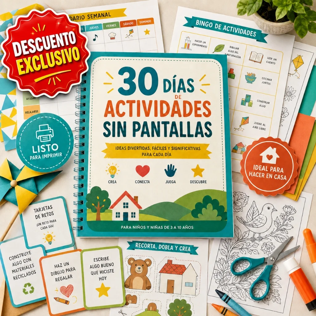 30 Días de Actividades Sin Pantallas
